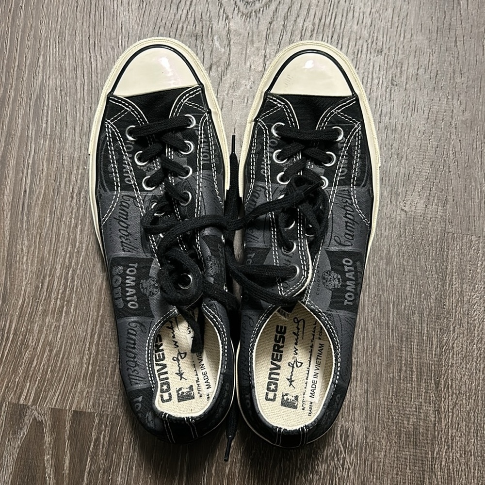 CONVERSE CHUCK TAYLOR ALL STAR ANDY WARHOL 70´ BLACK SZ 11.5 Women’s